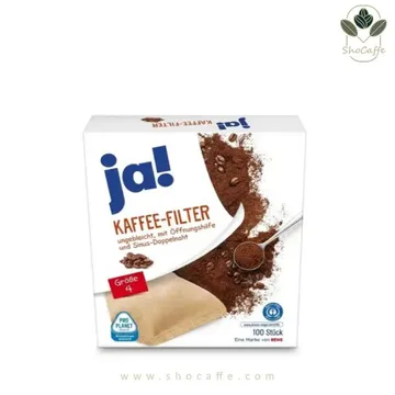 فیلتر قهوه کاغذی JA بسته 100 عددی Kaffee Filter فیلتر قهوه کاغذی JA بسته 100 عددی Kaffee Filter